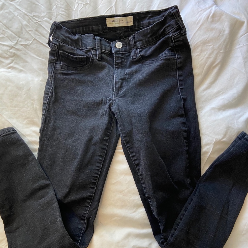 Gap skinny black jeans
